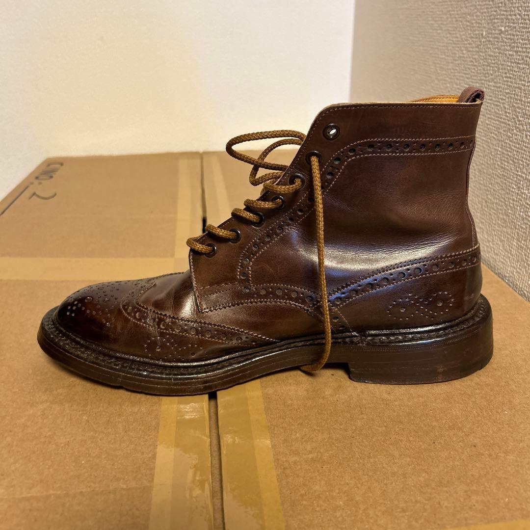 Tricker's　Paul Smith　カントリーブーツ コラボ商品