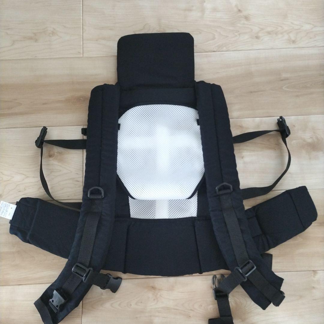 ファムキャリー　ブラック 抱っこ紐　おんぶ紐　説明書付き