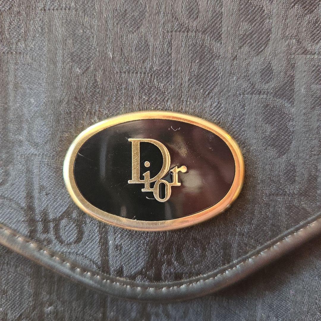 Dior トロッター クラッチバッグ ショルダーバッグ ゴールドチェーン