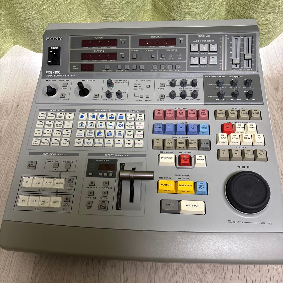 SONY　FXE-120　ビデオスイッチャー　エフェクター　編集機　ソニー