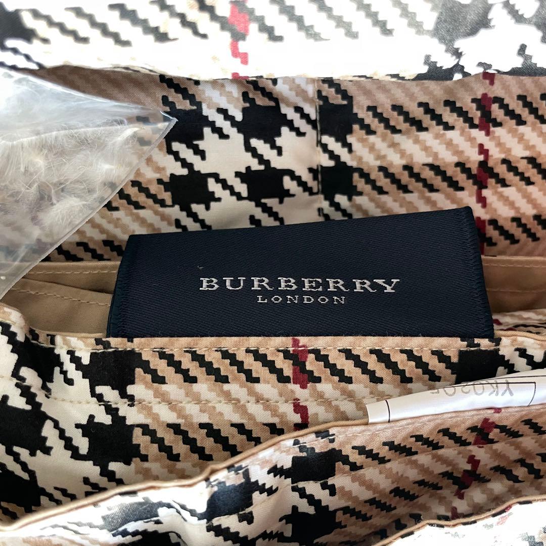 未使用★バーバリーロンドン　ノバチェック　羽毛　肌掛け布団