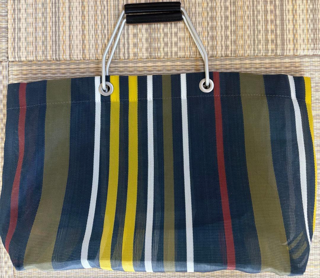★MARNI♬マルチカラーメッシュトートバッグ★used美品