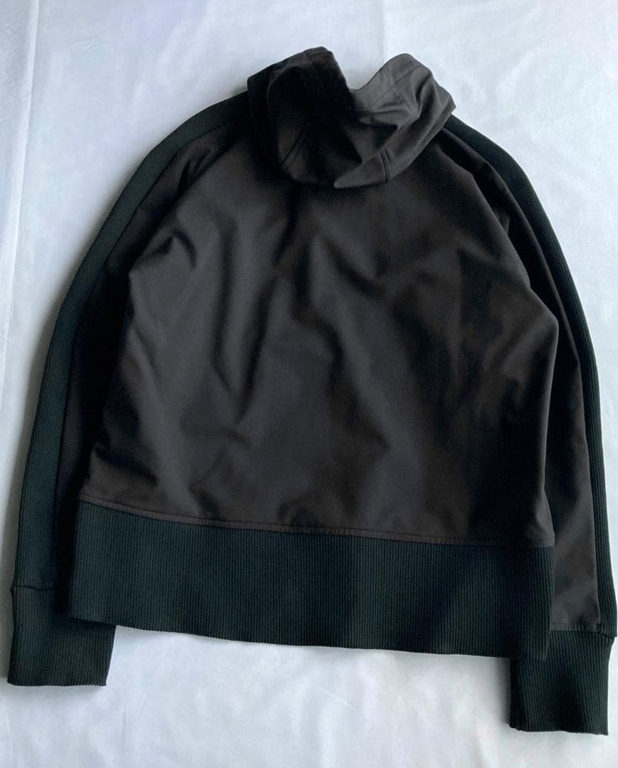 コムデギャルソン シャツ 黒 フード付きブルゾン
