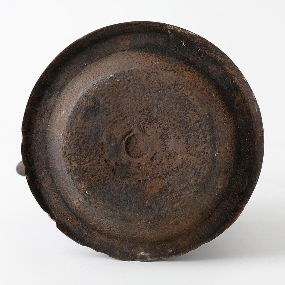 南部鉄瓶 大祐堂 笹竹文 鉄瓶 大振り 松笠摘み 竹提手 湯沸し茶道具 煎茶道具