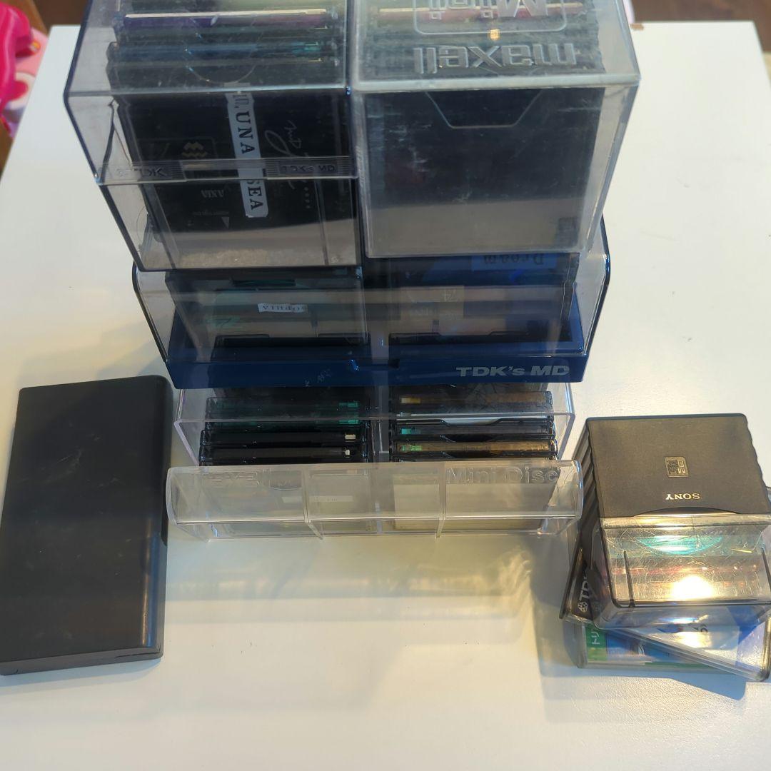 T*e様 SONY MZ-R900 ポータブルMDプレーヤー　ディスク75枚クリ