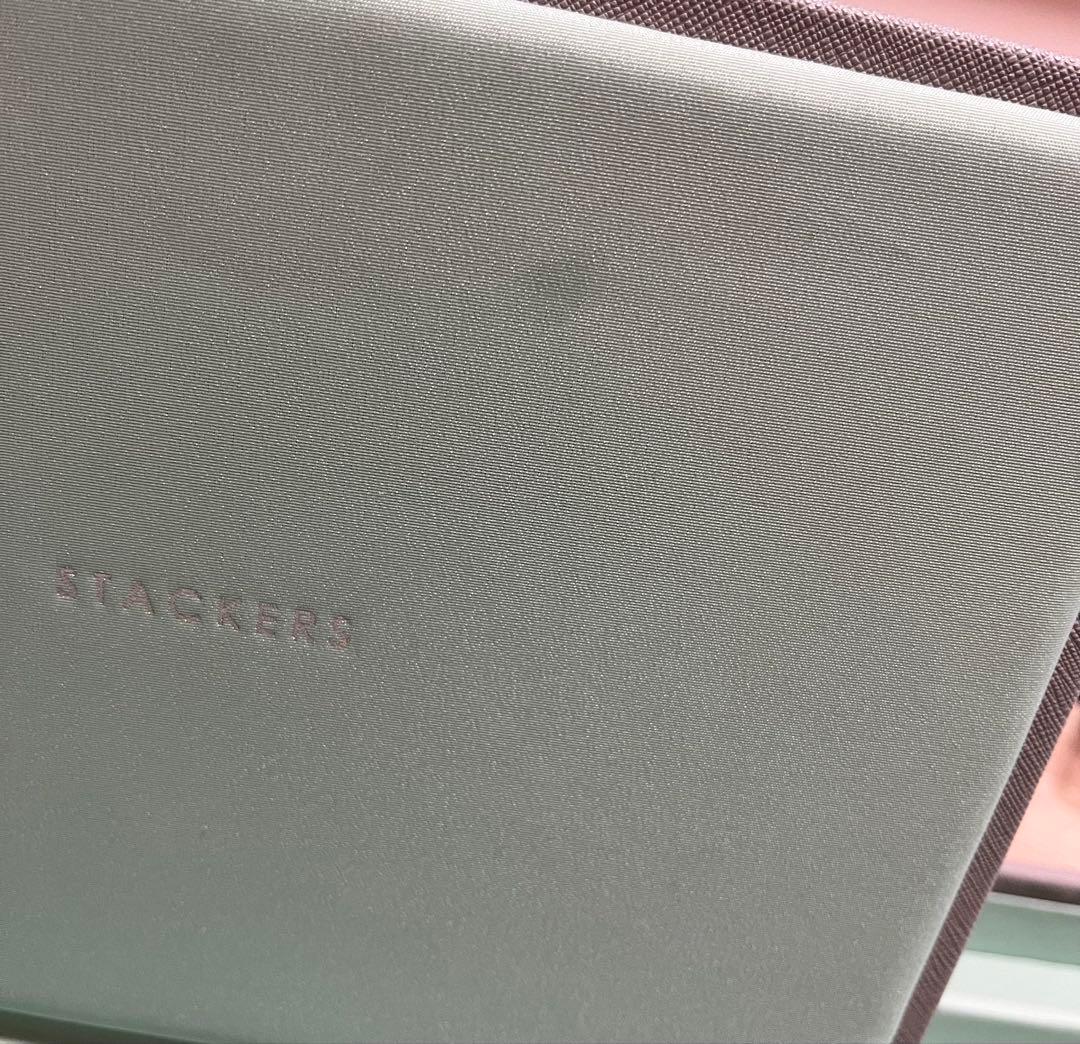 【値下げ】STACKERS アクセサリーケース グレー/ミント