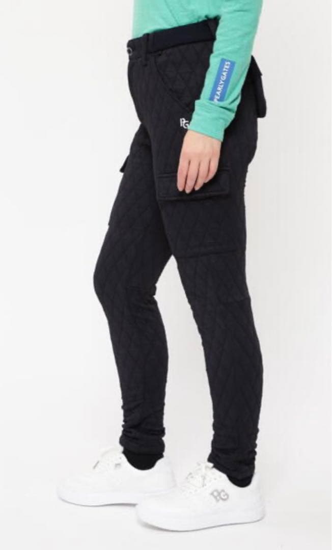 【PEARLY GATES】 ポリエステルキルトジャガードパンツ　大人気☆完売