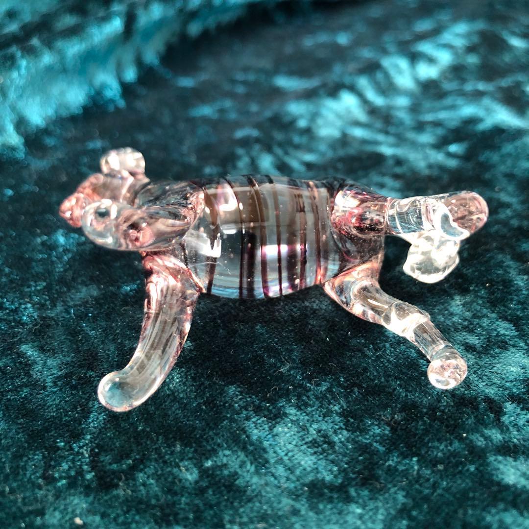 ガラス作品(手作り)ウマ・白熊親子 (関東・箱根ガラス館で購入)