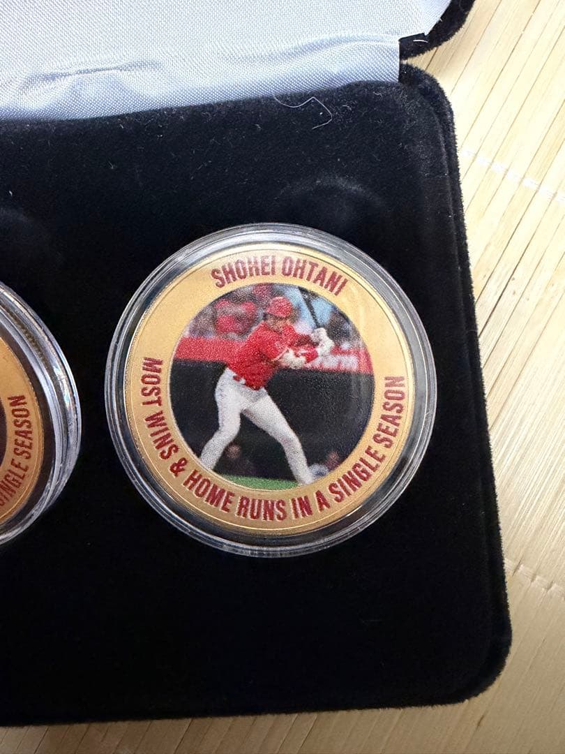 大谷翔平　2022年 投打 ダブル規定 到達記念 ダブルゴールド　限定