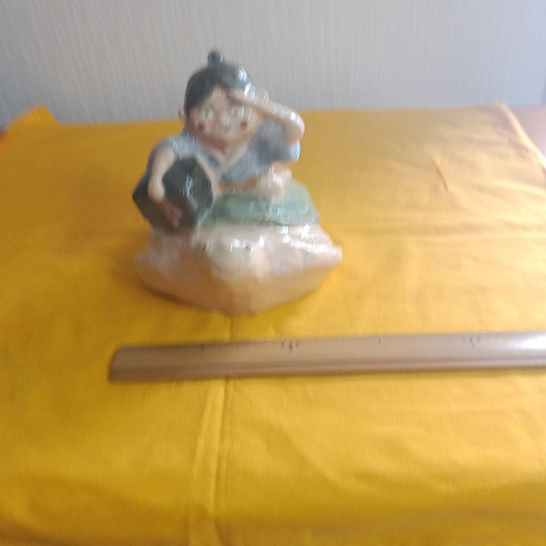 五月人形　浦島太郎　京焼　清水焼　たち吉　青嵐作　木箱あり