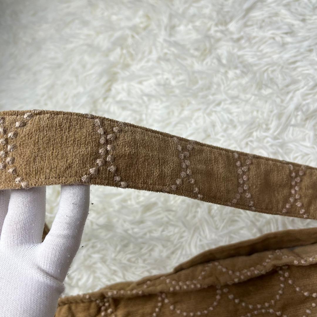 mina perhonen ショルダーバッグ 2way タンバリン キャメル