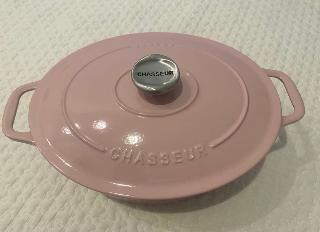CHASSEUR シャスール鍋 27cm ピンク