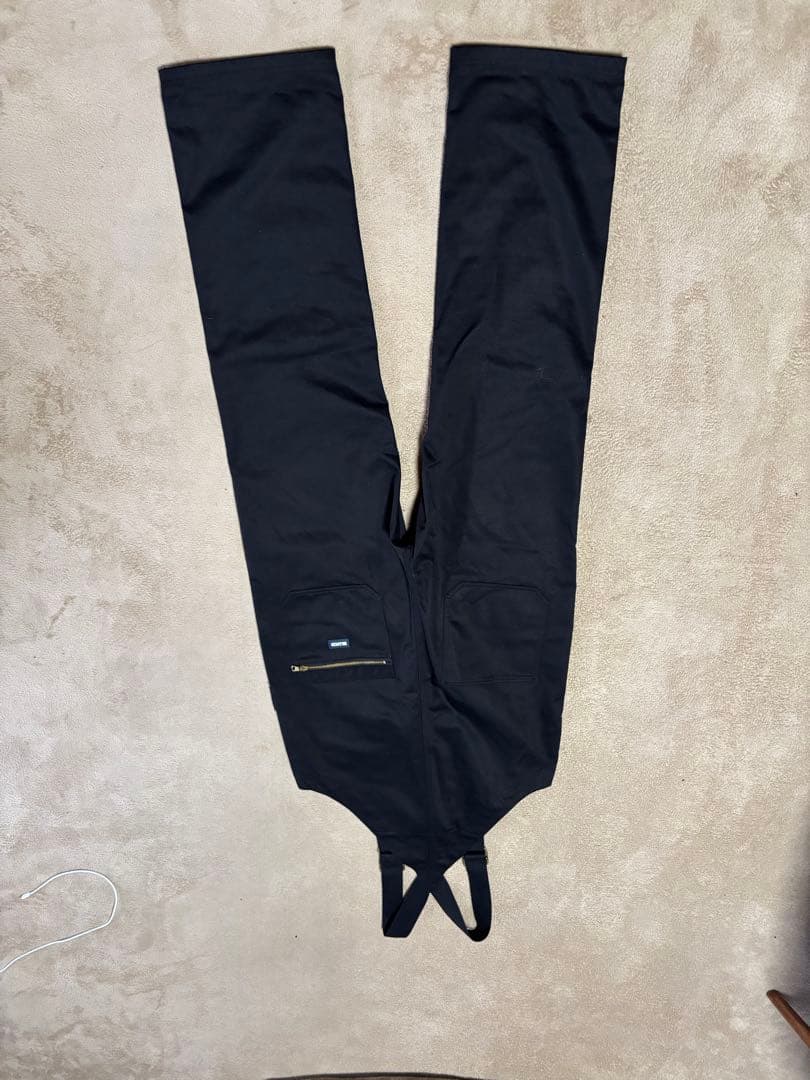 ブルコ　BLUCO ブラックオーバーオール S