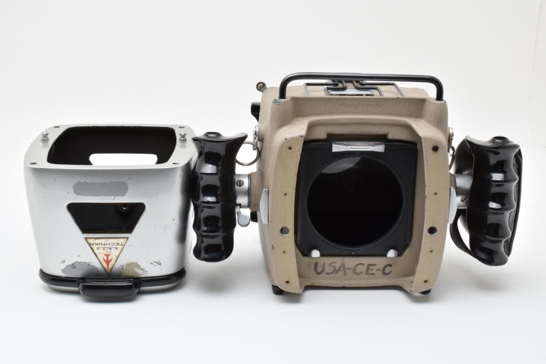 激レア リンホフ AERO TECHNIKA 空撮用大判カメラ ピントグラス付き