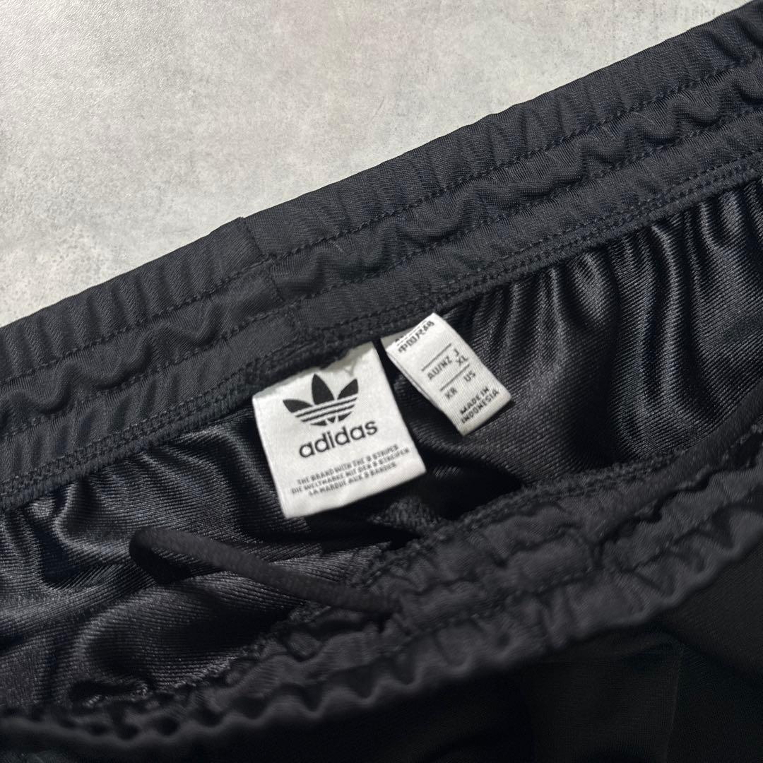 adidas トラックパンツ ファイヤーバード ジャージ ワイド ブラック XL