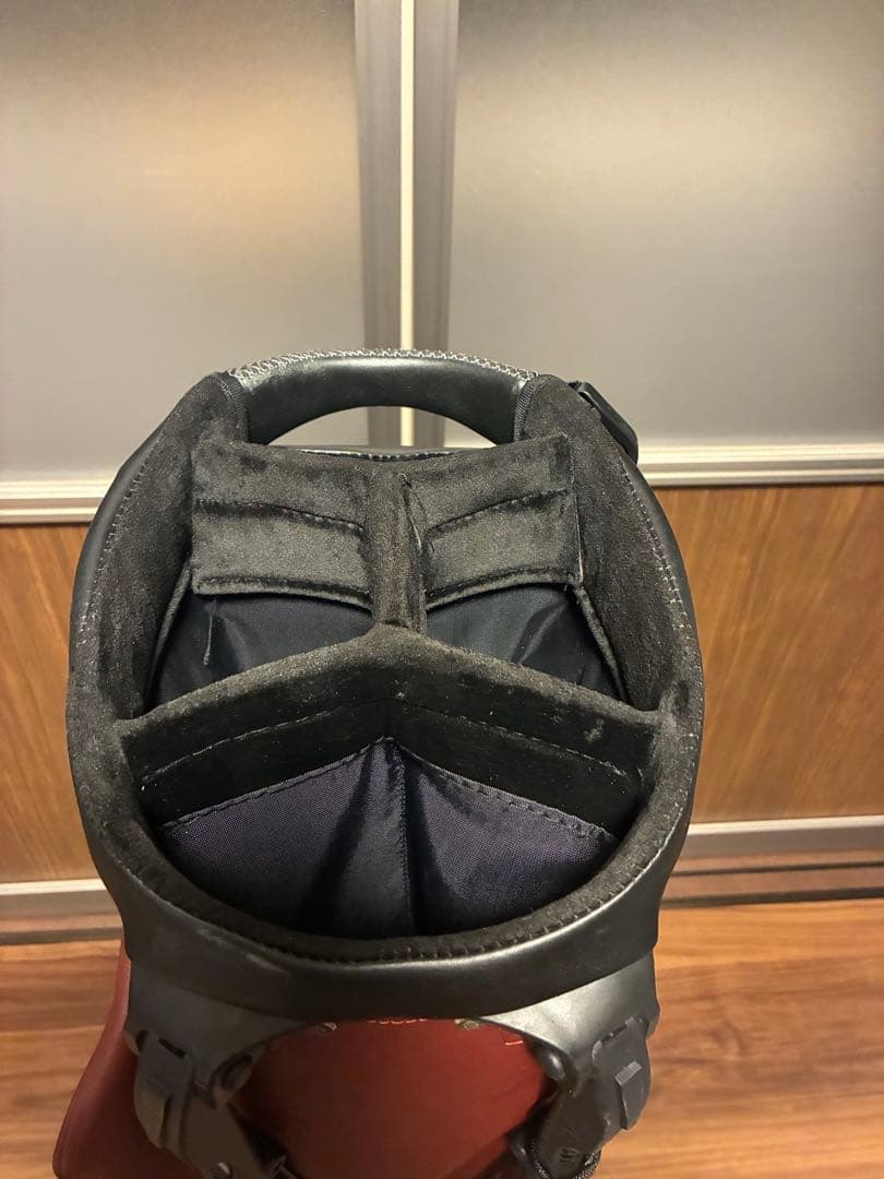 【中古美品】VESSEL 7.5型 スタンド式キャディバッグ ダブルストラップ