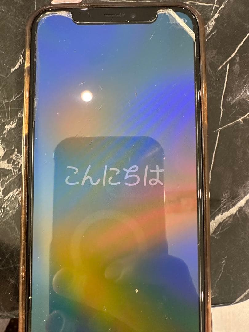 iPhone X スペースグレイ 64GB 初期化済み