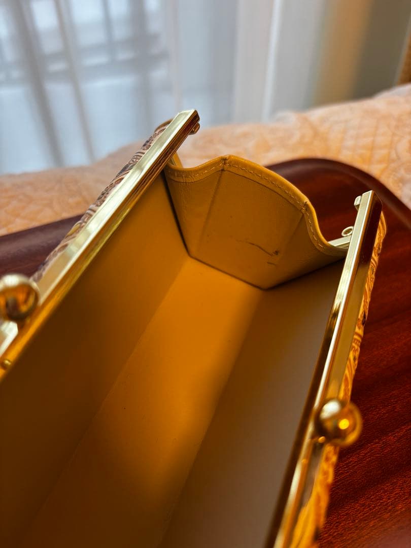 花と猫 がま口ペンケース