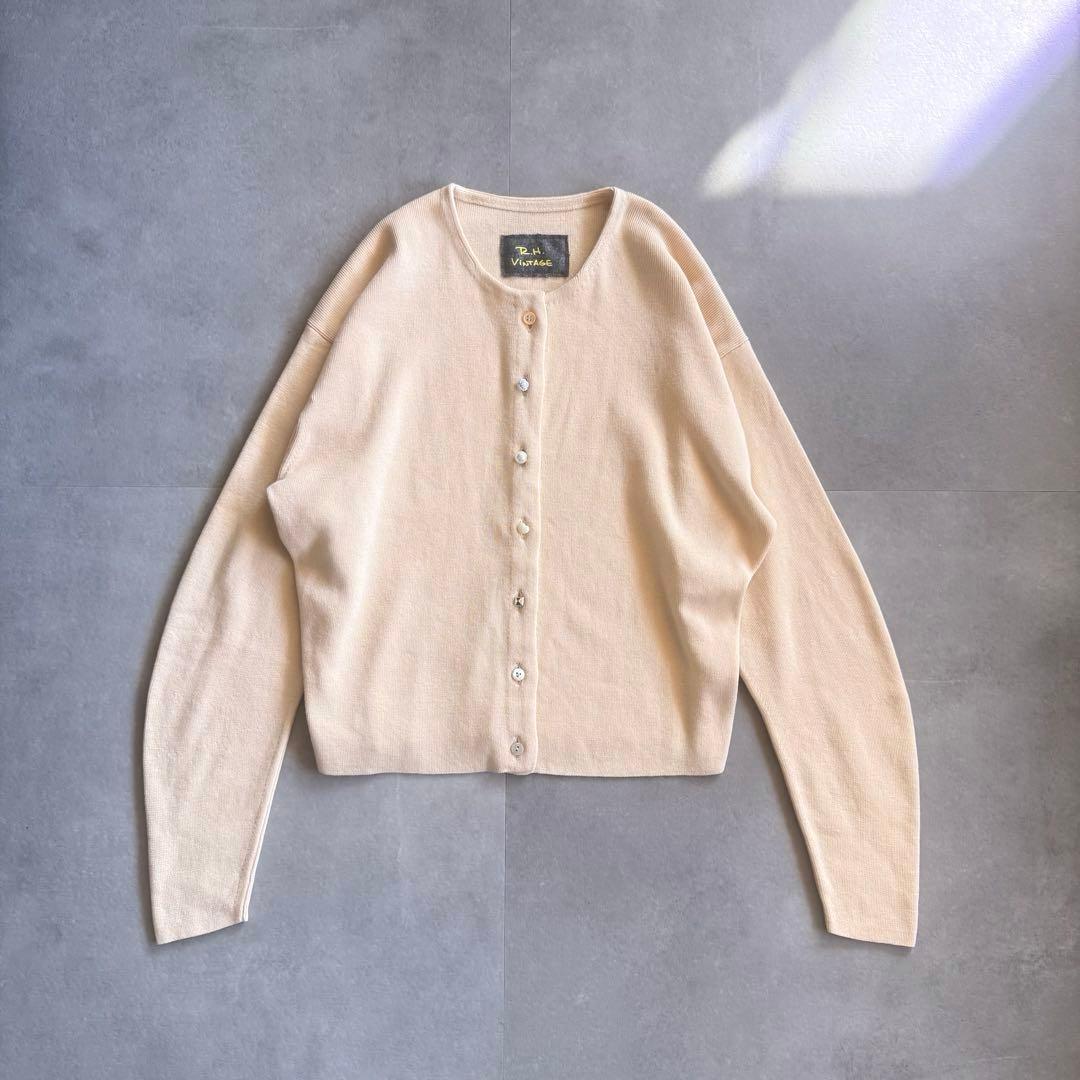 【2025／美品✨】RH Multi Button Crew Cardigan