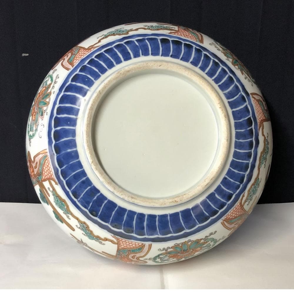 e1317 古伊万里 色絵鉢 色絵 鉢