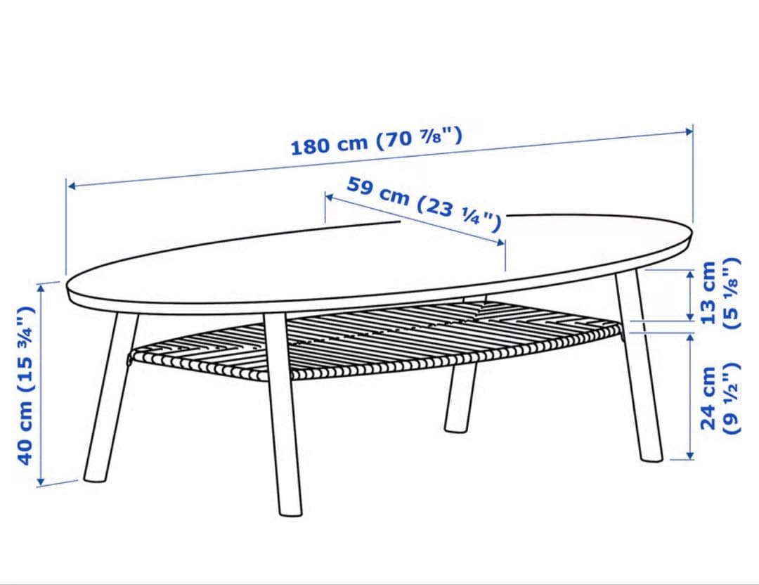 【IKEA】ストックホルム　STOCKHOLM コーヒーテーブル