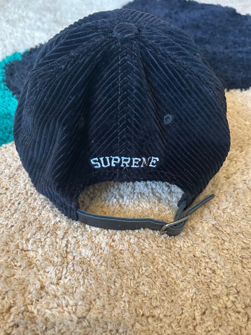Supreme コーデュロイ 6パネルキャップ