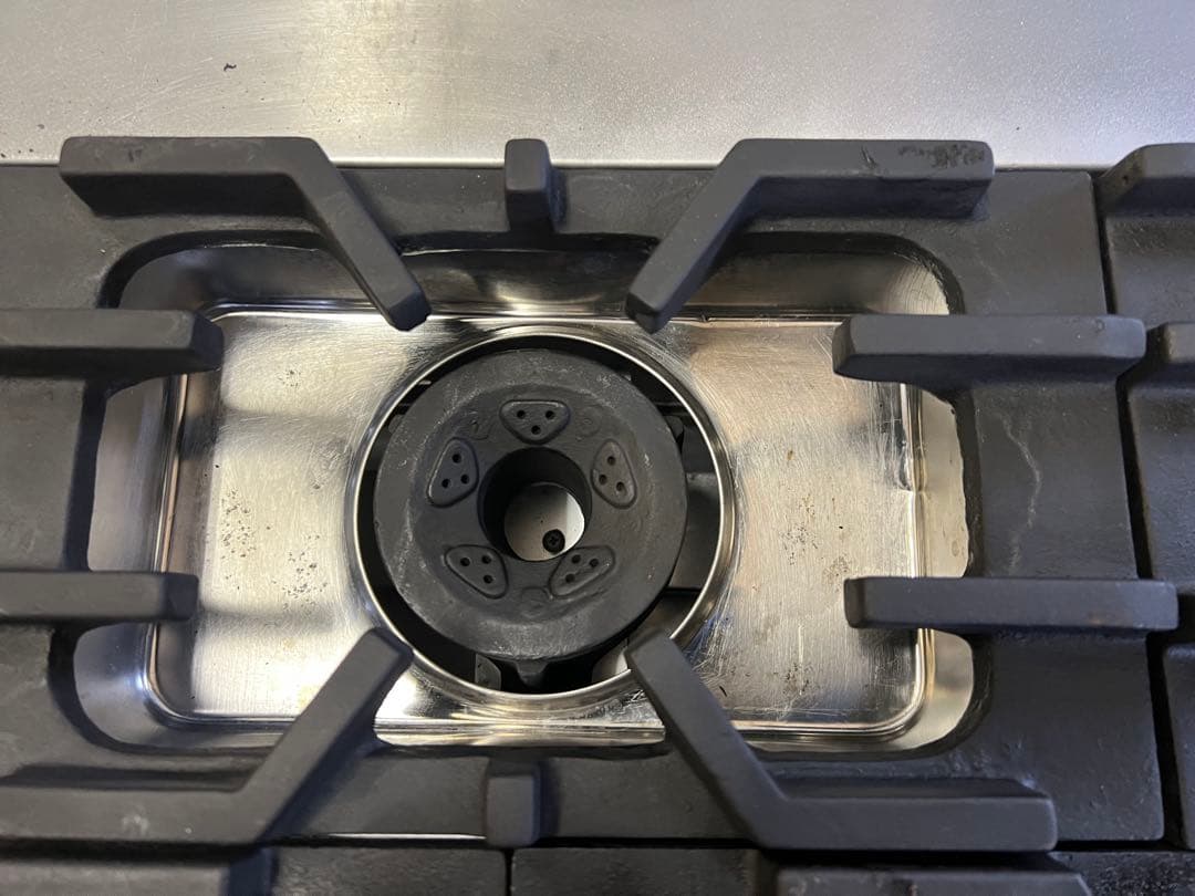 2018年 マルゼン卓上5口ガスコンロ 1200x600x200 都市ガス