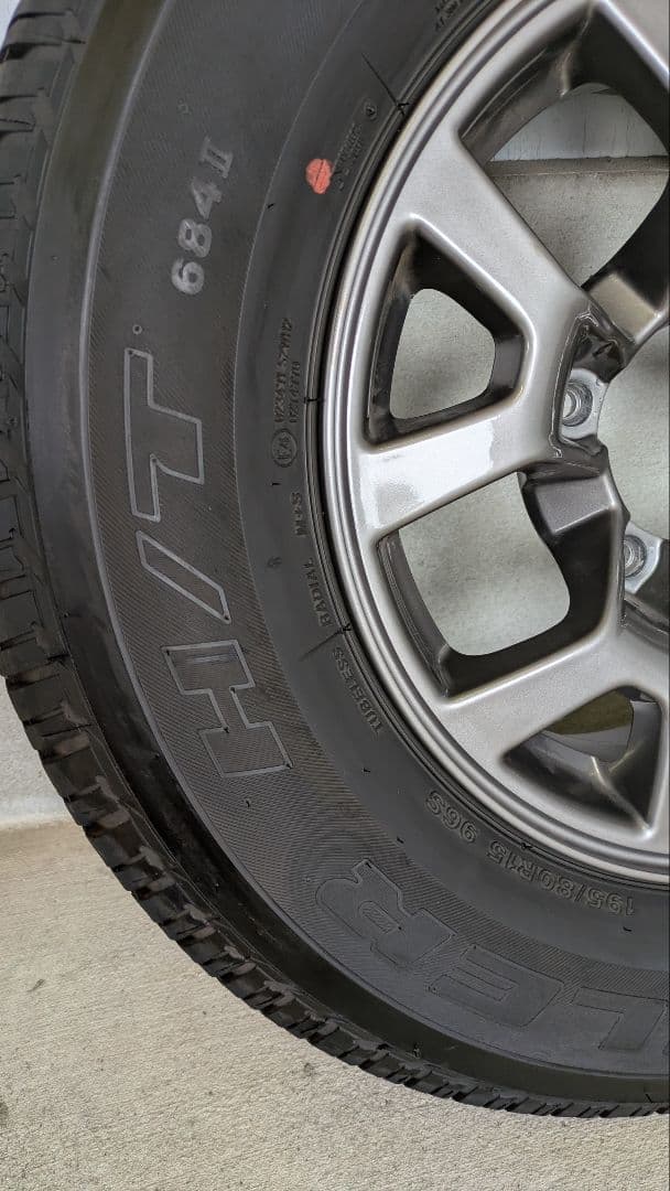 ジムニーシエラ　JB74　 純正アルミホイール タイヤ1本のみ　ノマド　JC74