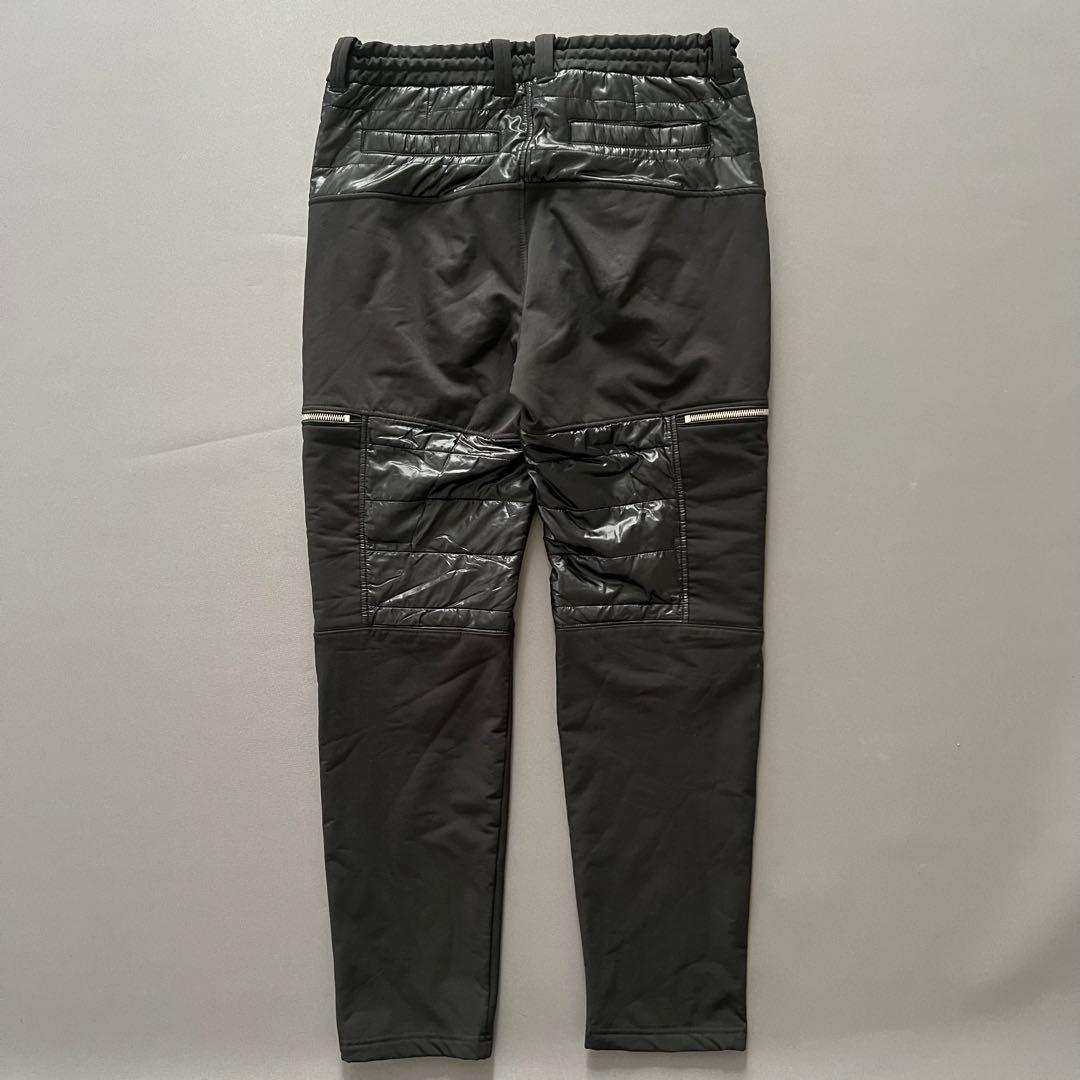 MARK&LONA マークアンドロナ　ダウンパンツ　スウェット　メンズ　黒　ロゴ