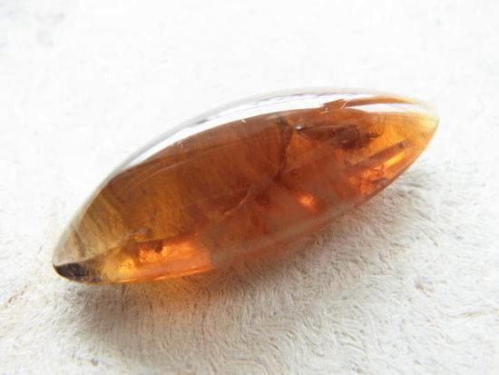 希少　ロシア産　ブラウンクォーツ　ルース　磨き　カボション　鉱物標本