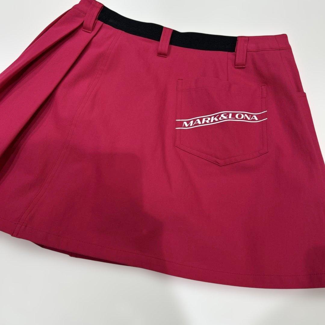 新品❤️MARK & LONA ピンクプリーツスカート
