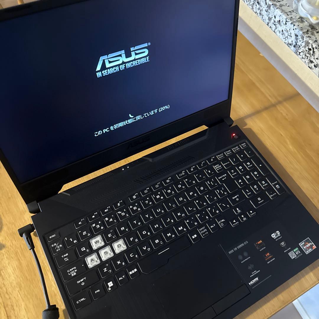 ASUS TUF ゲーミング A15 FA506QM RTX 3060