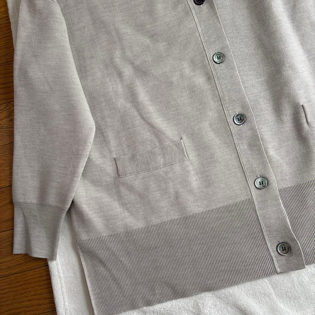 新品タグ付き　IENA スーパーファインスムース　ポンチョ　ベージュ