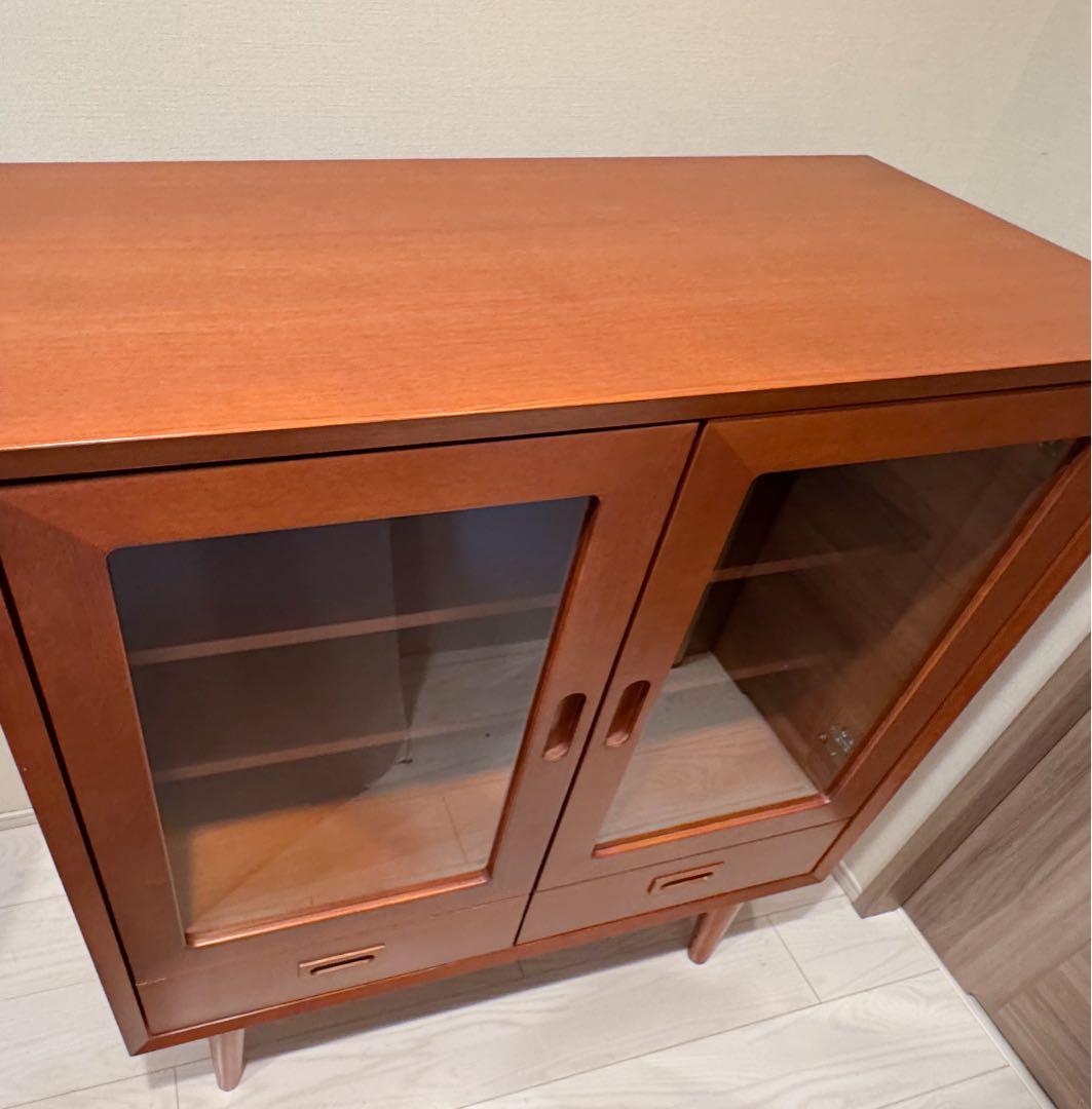 カリモク60 カップボード　送料込 美品！　短期出品