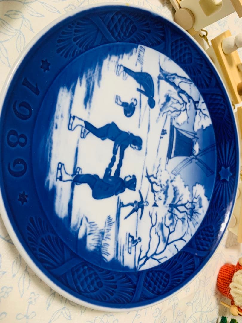 【未使用品】ロイヤルコペンハーゲン　クリスマスプレート　5枚セット