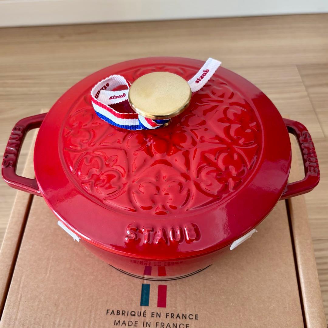 ストウブ staub WA-NABE ワナベ リリー 16cm チェリー