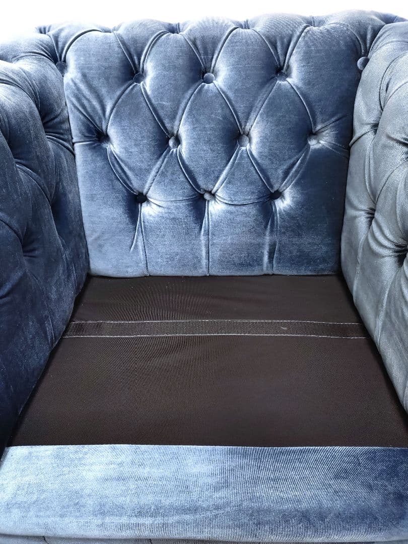 VINCENT ヴィンセント チェスターフィールド 1人掛けソファー