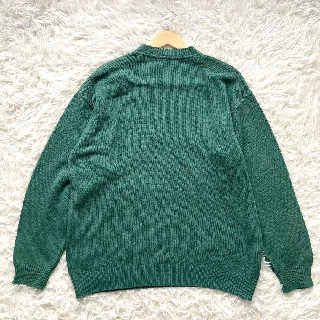 GIORGIO ARMANI ジョルジオアルマーニ ニット セーター シルク 緑