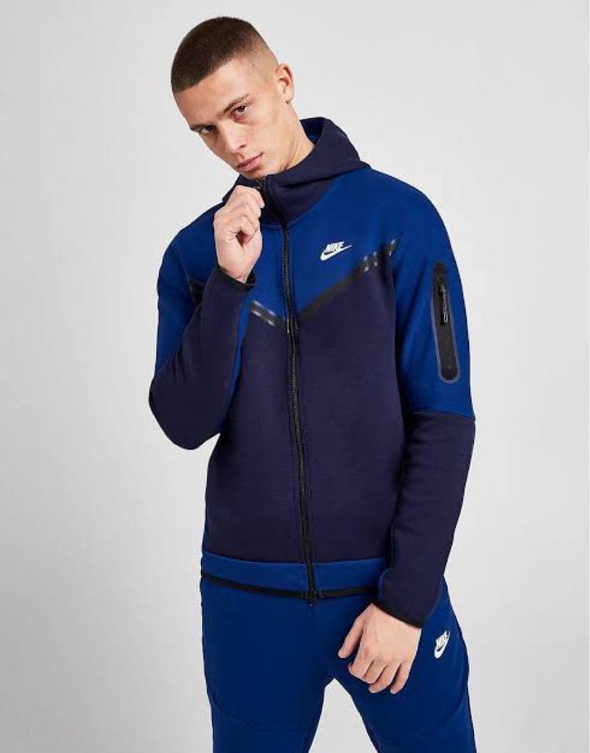 トップス Nike Techfleece Blue Set