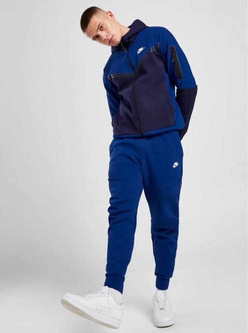 トップス Nike Techfleece Blue Set
