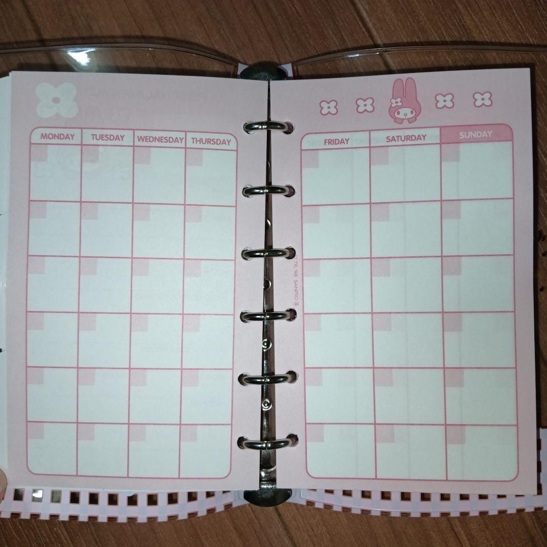 マイメロ システム手帳