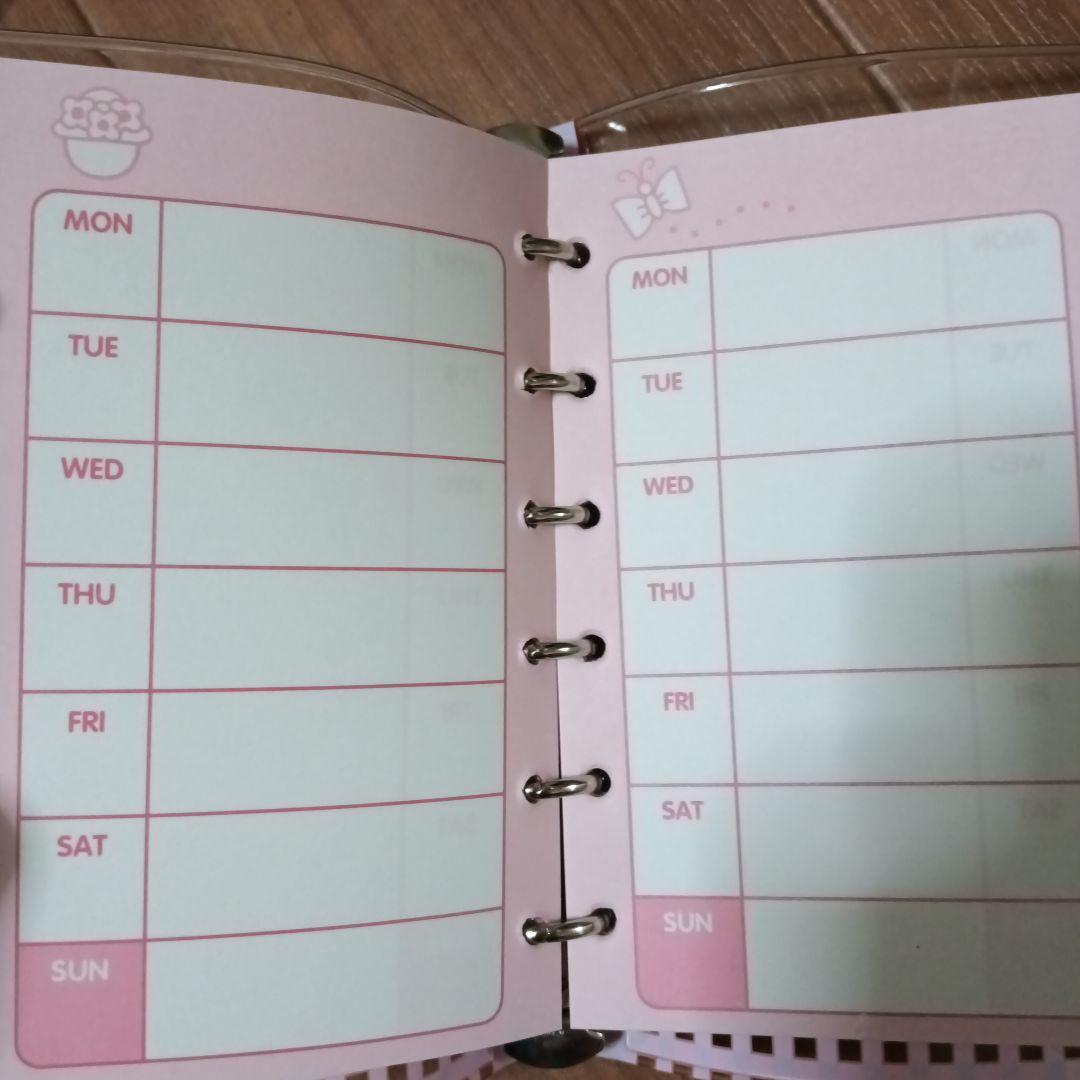 マイメロ システム手帳