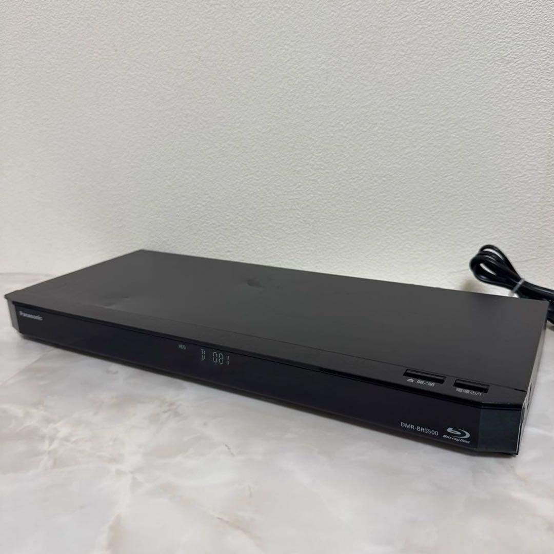 Panasonic DIGA 500GB ブルーレイレコーダー 薄型コンパクト