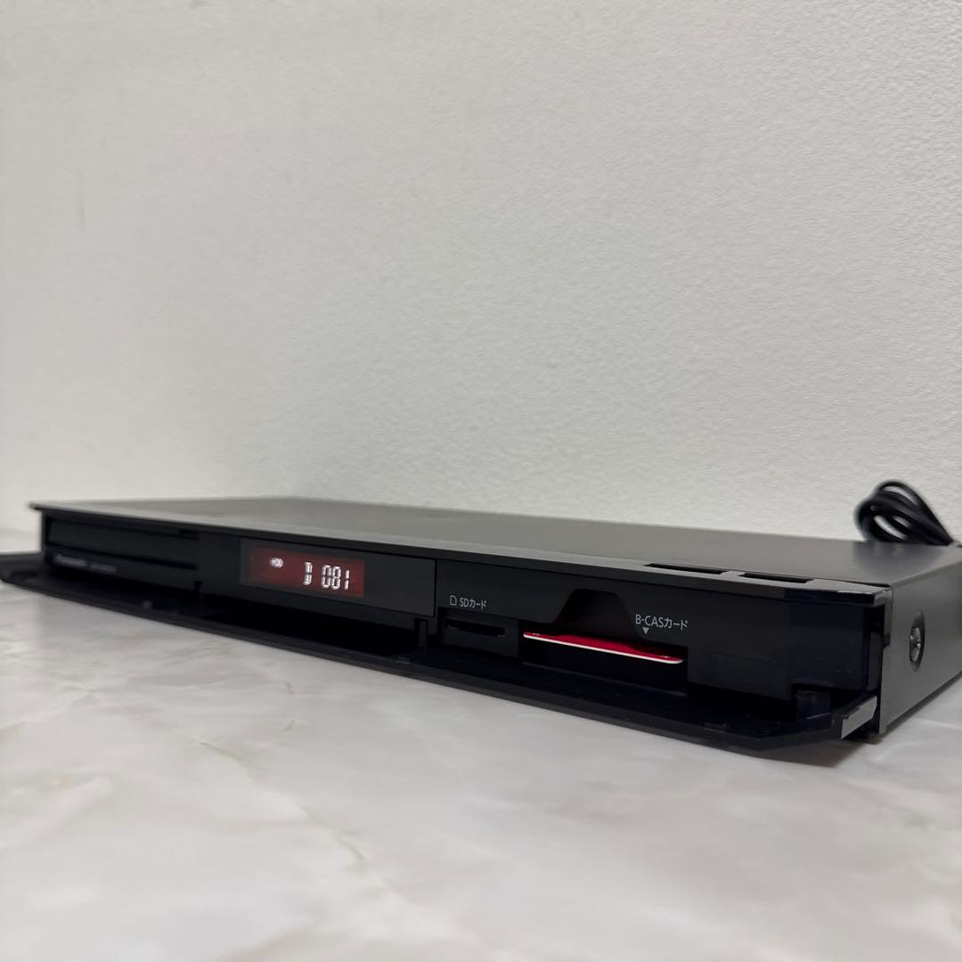 Panasonic DIGA 500GB ブルーレイレコーダー 薄型コンパクト