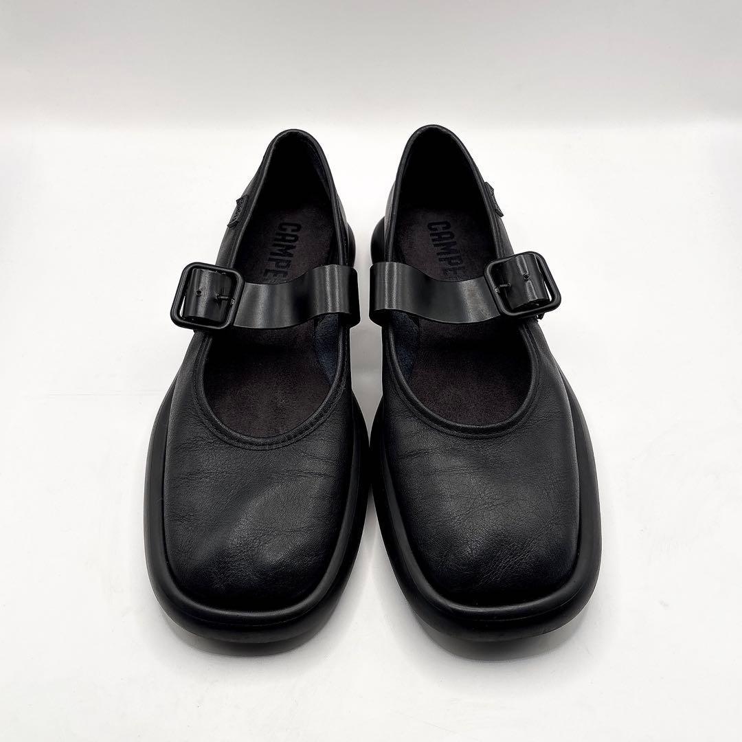 【CAMPER】カンペール ONDA オンダ　フラットシューズ　黒　39