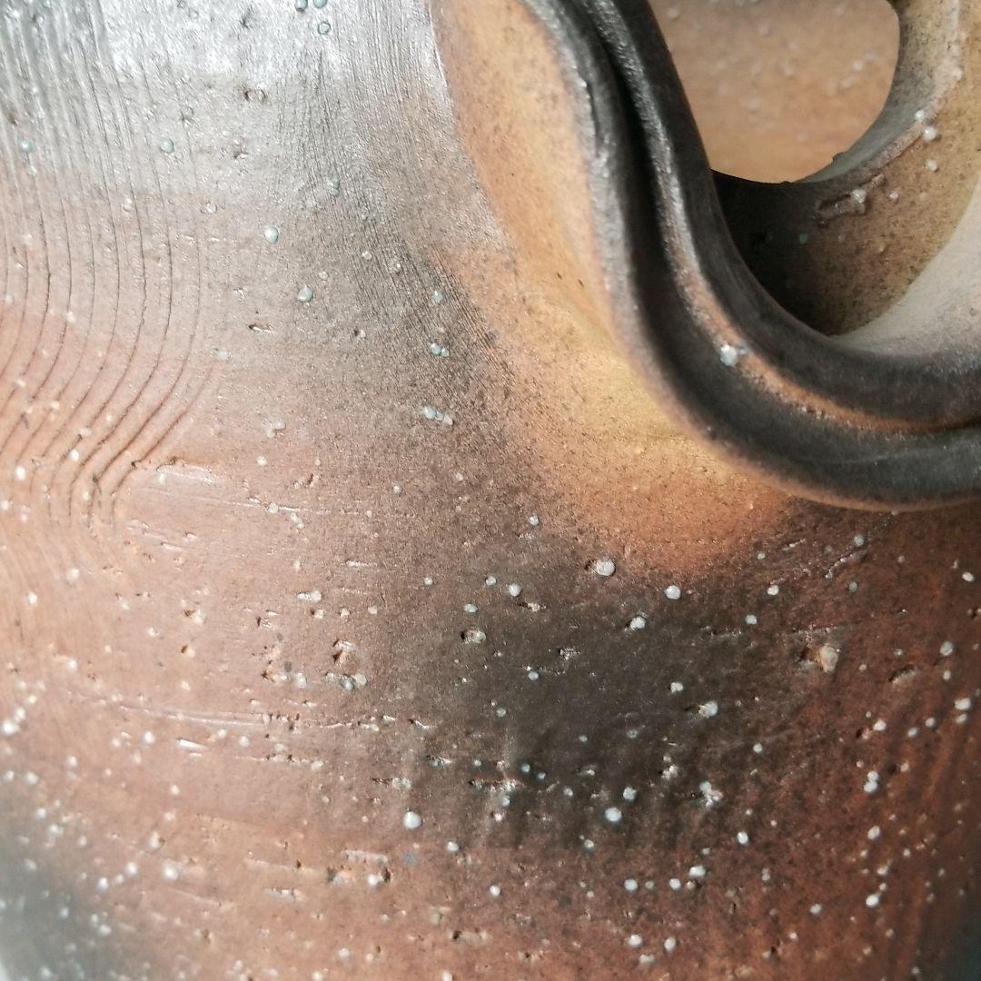 信楽焼傘立て  片口急須型 高さ４５cm