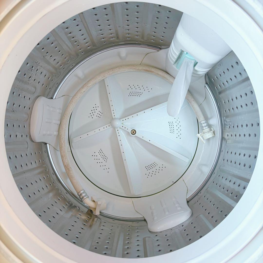 92運搬取付無料！シャイニーレッド純正AQUAスラッシュドラム洗濯機！完動美品！