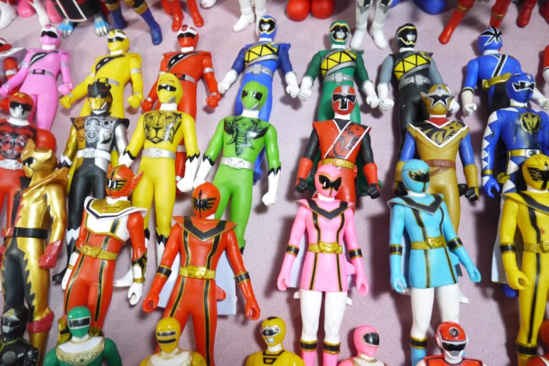 スーパー戦隊シリーズ　ソフビヒーロー　ほか　120体以上