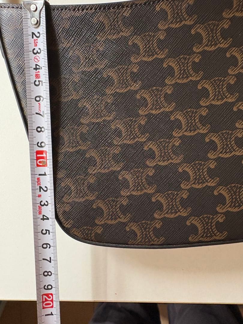 CELINE セリーヌ トリオンフ キャンバス ショルダー保存袋付き 新品