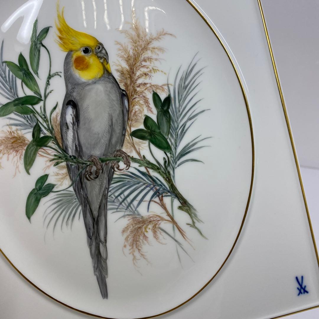 マイセン　インコ　プラーク　トニトコ　東さ7-0304☆2F